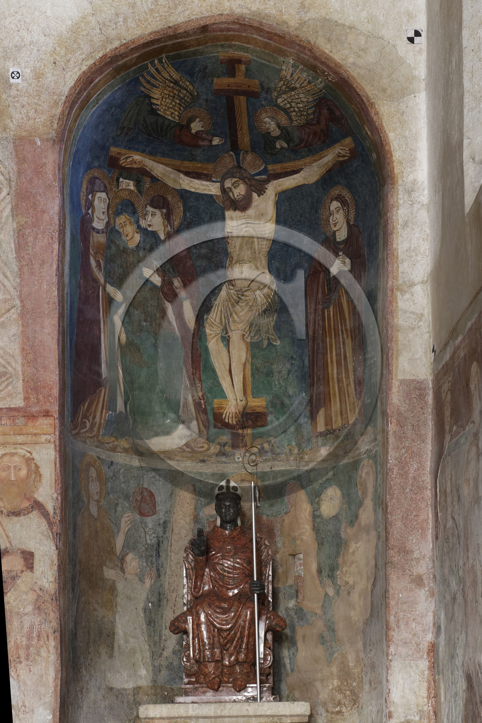 Italie lombardie lac garde sirmione eglise