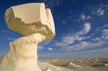 Egypte, désert blanc