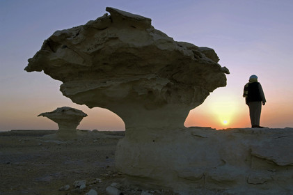 Egypte, désert blanc
