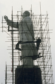 MAO EN CHANTIER. PEKIN (BEIJING). CHINE