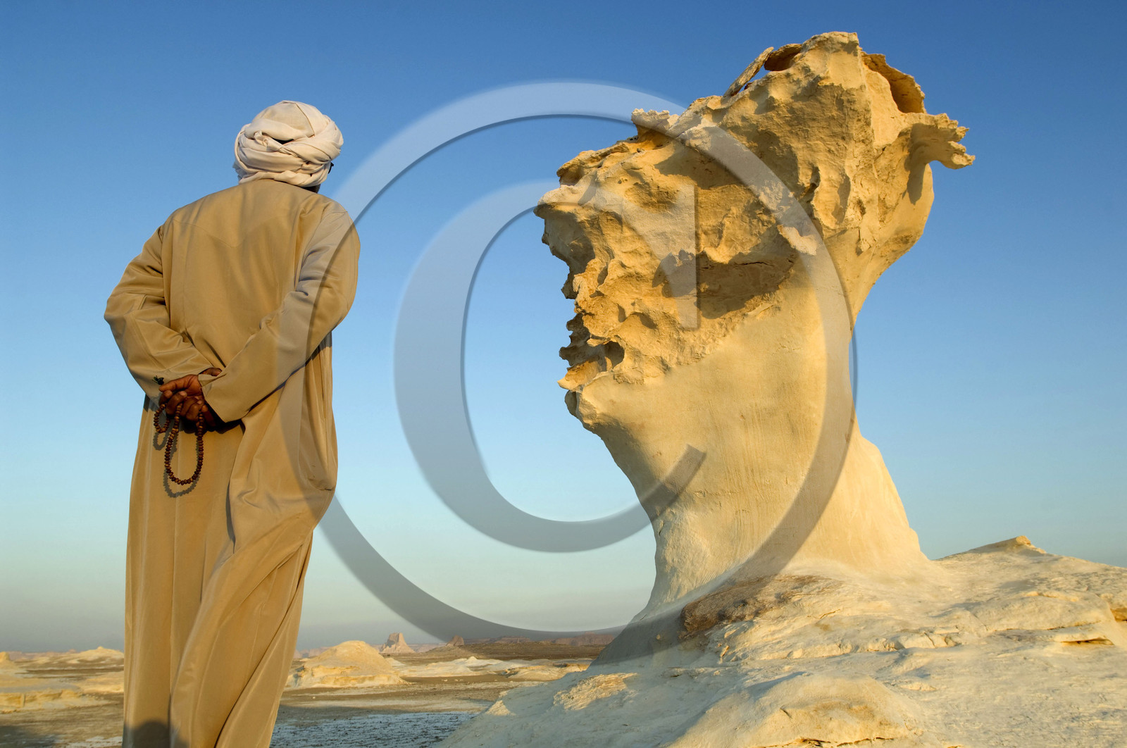 Egypte, désert blanc