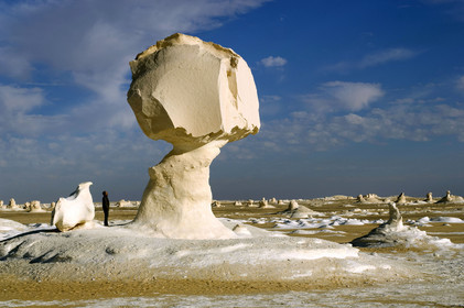 Egypte, désert blanc