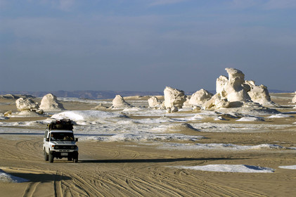 Egypte, désert blanc