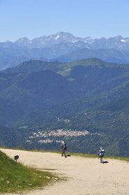 Italie piemont panorama sommet mont mottarone