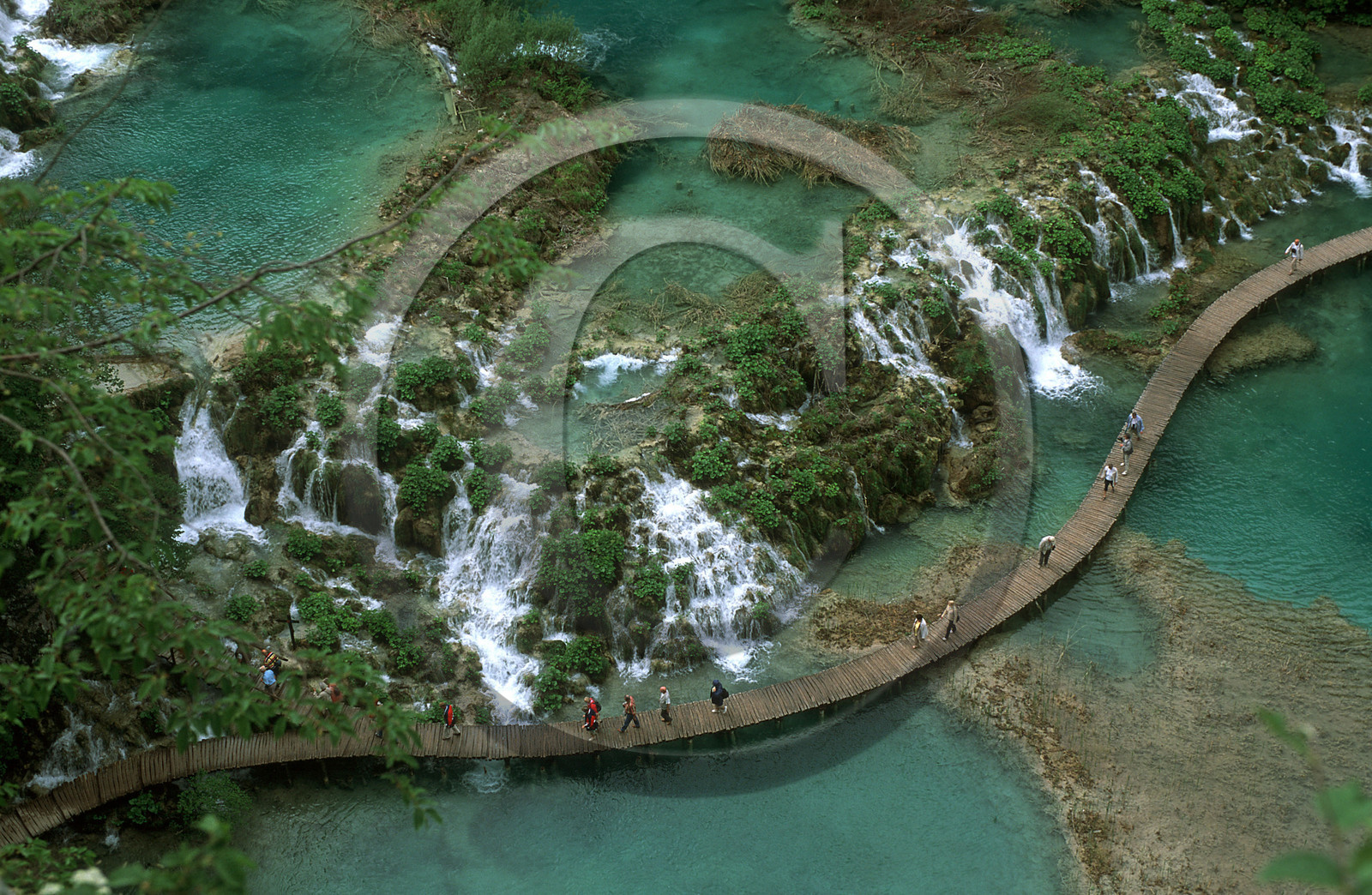 PARC NATIONAL DE PLITVICE. CROATIE