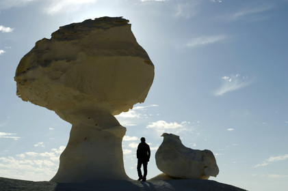 Egypte, désert blanc