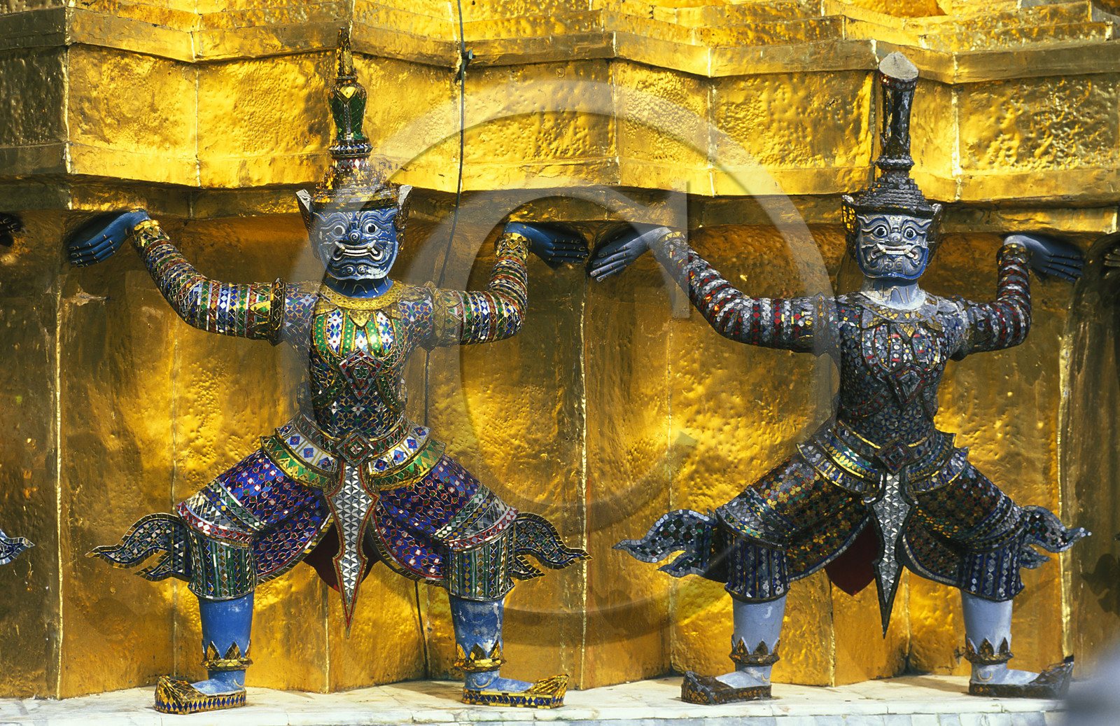 THAILANDE   BANGKOK   TEMPLE DU WAT PRA KEAW