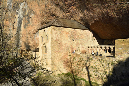 Espagne aragon jaca ermitage rupestre cloitre