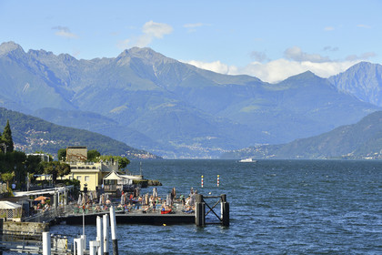 Italie lombardie lac come village cadenabbia