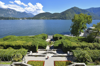 Italie lombardie lac come tremezzo villa
