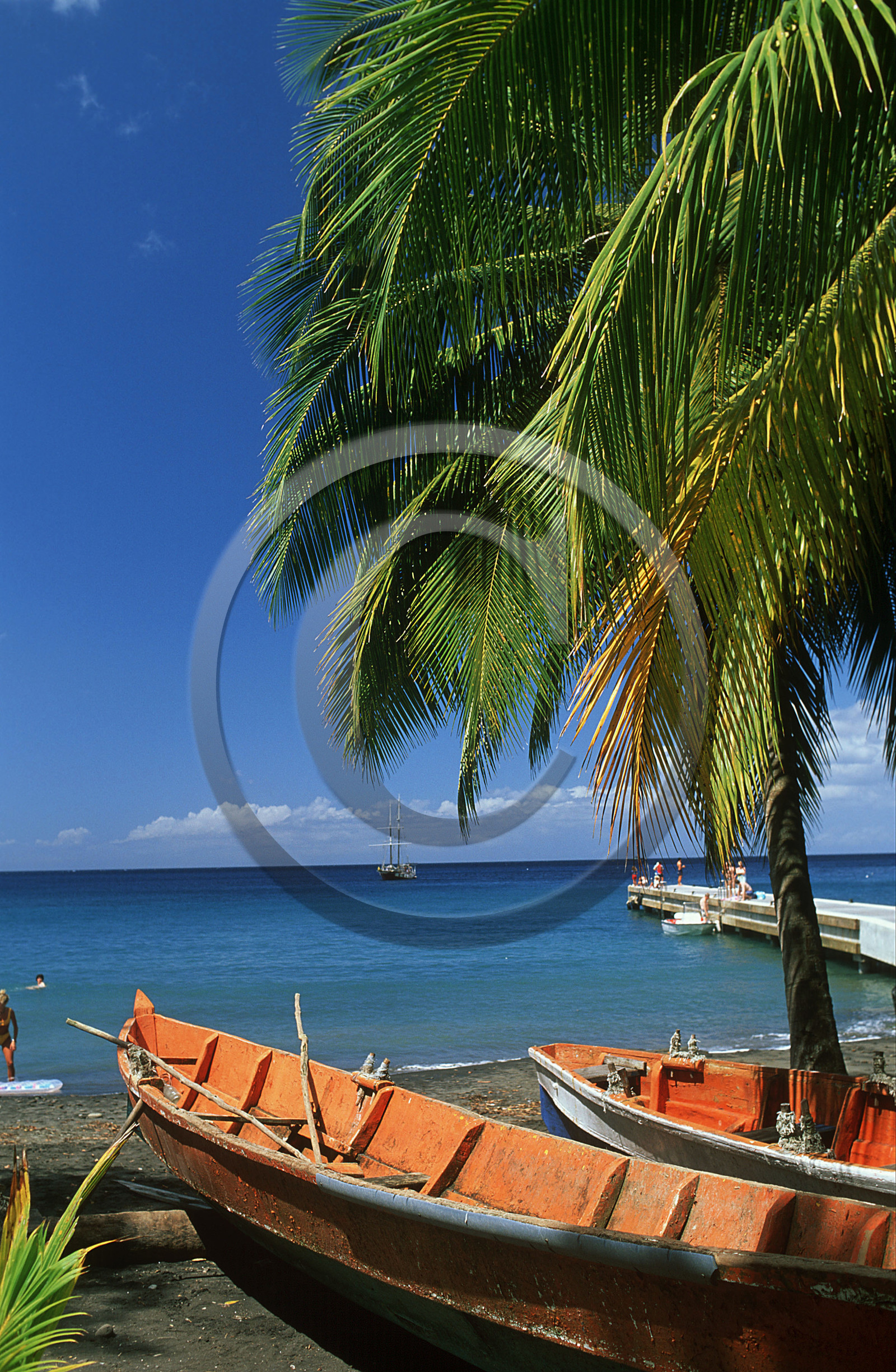 Anse Noire. Martinique. Antilles Françaises