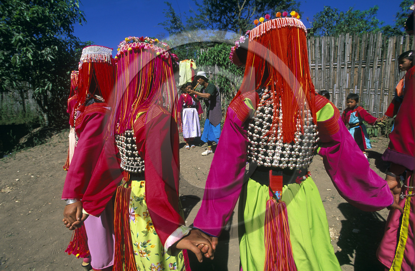 THAILANDE   VILLAGE DU NORD.MINORITÉ LISU