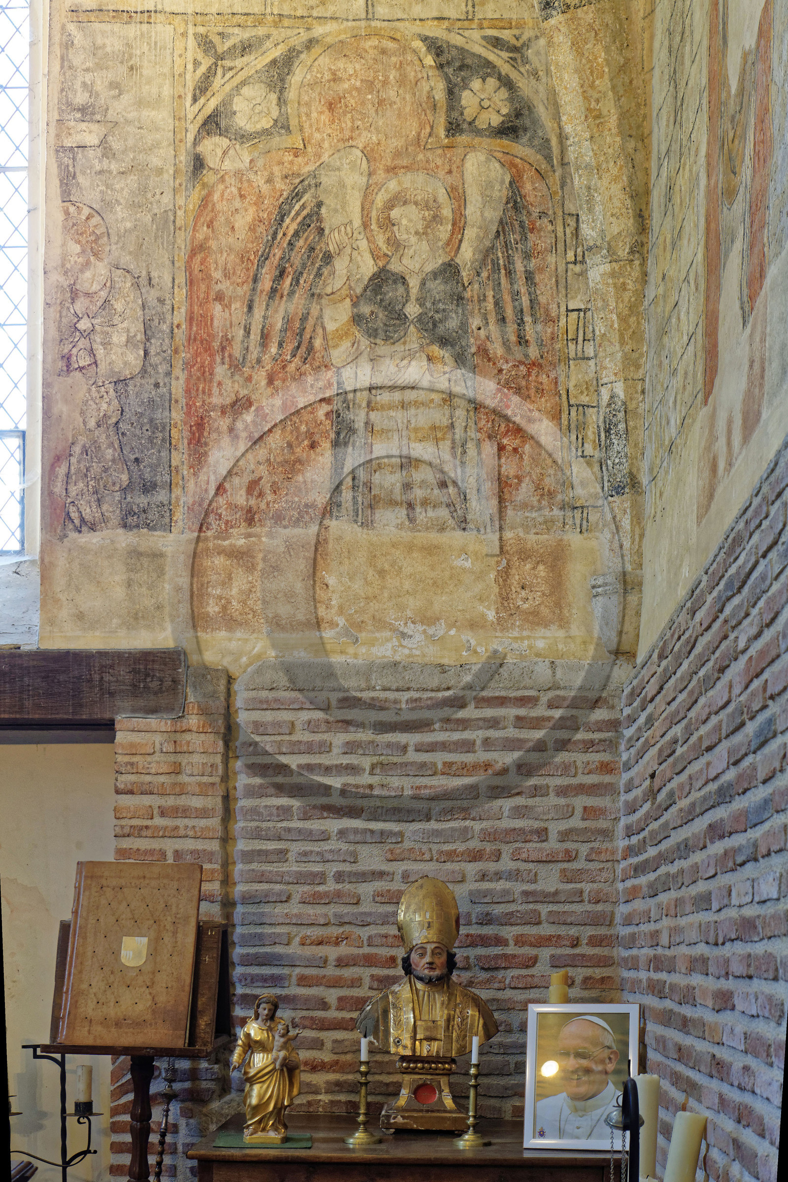 France gers simorre eglise fortifiee xiv