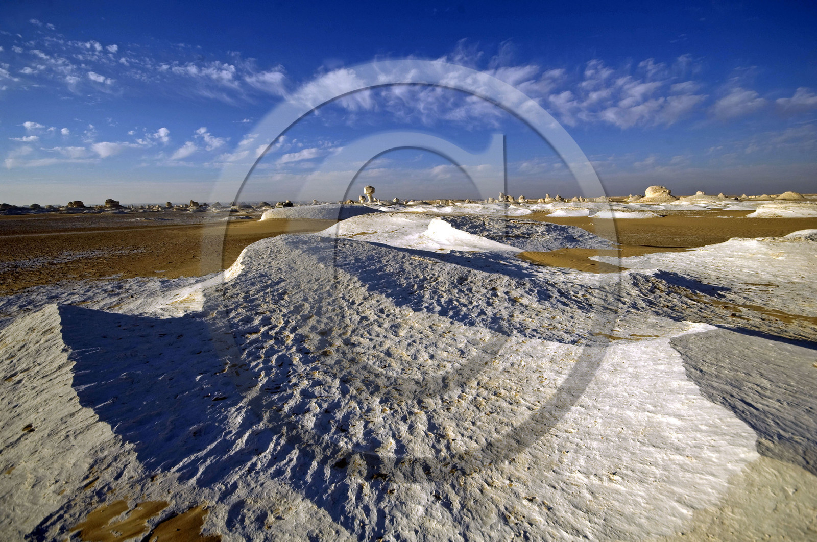 Egypte, désert blanc