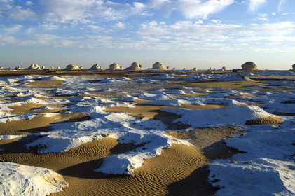 Egypte, désert blanc
