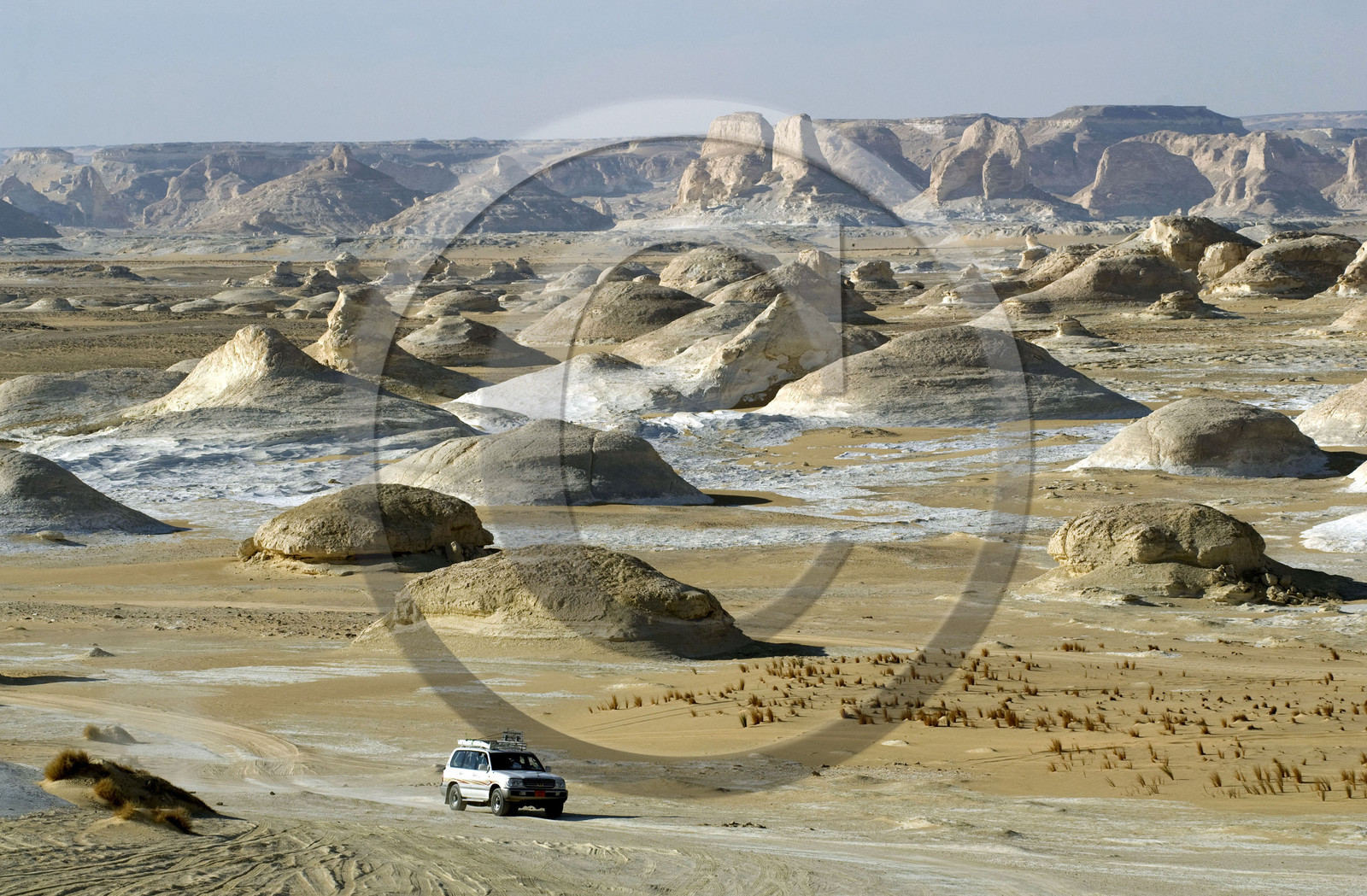 Egypte, désert blanc