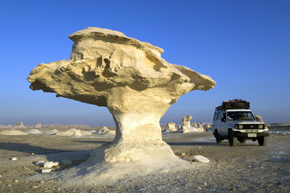 Egypte, désert blanc