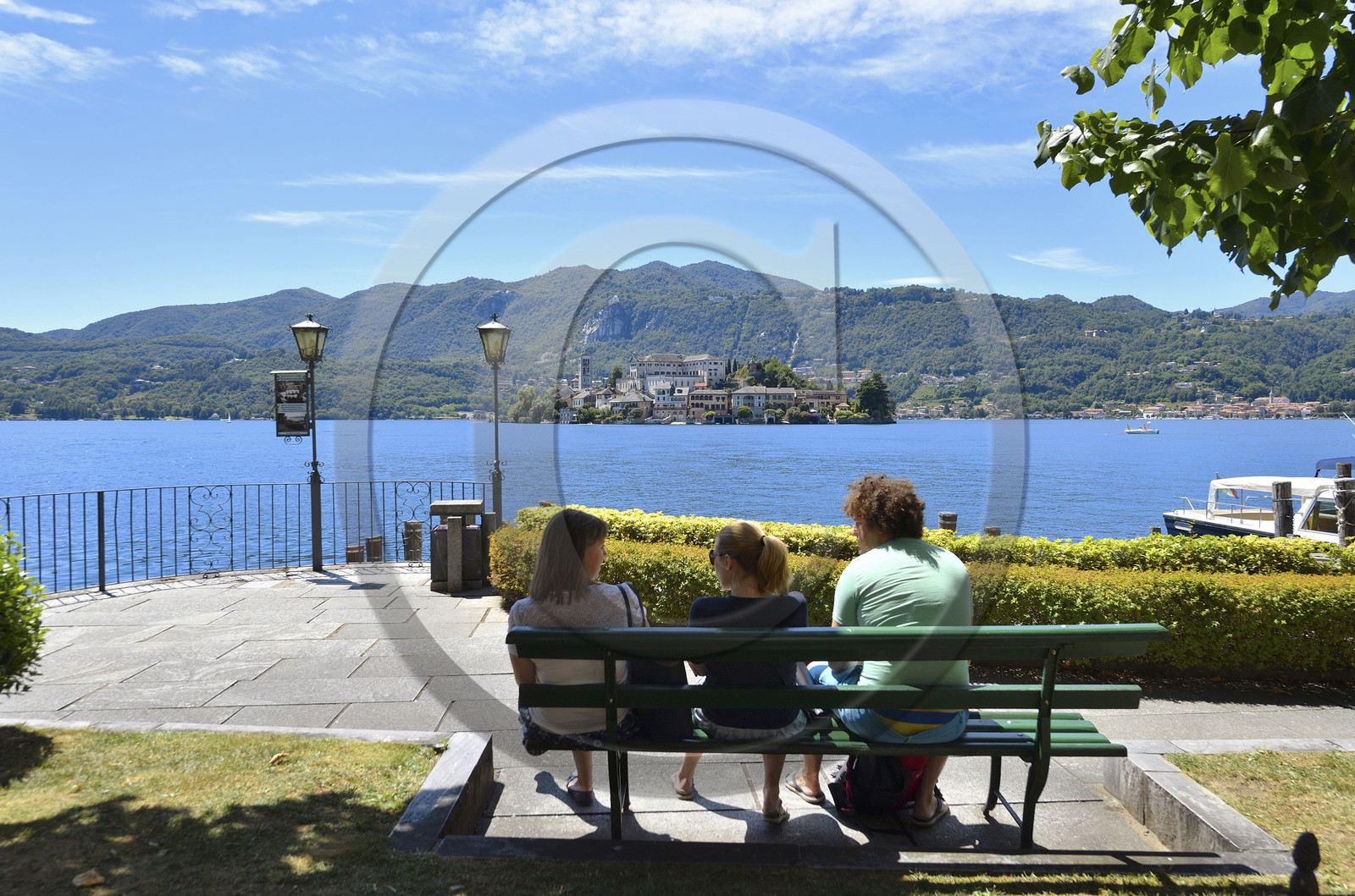 Italie piemont lac orta orta san