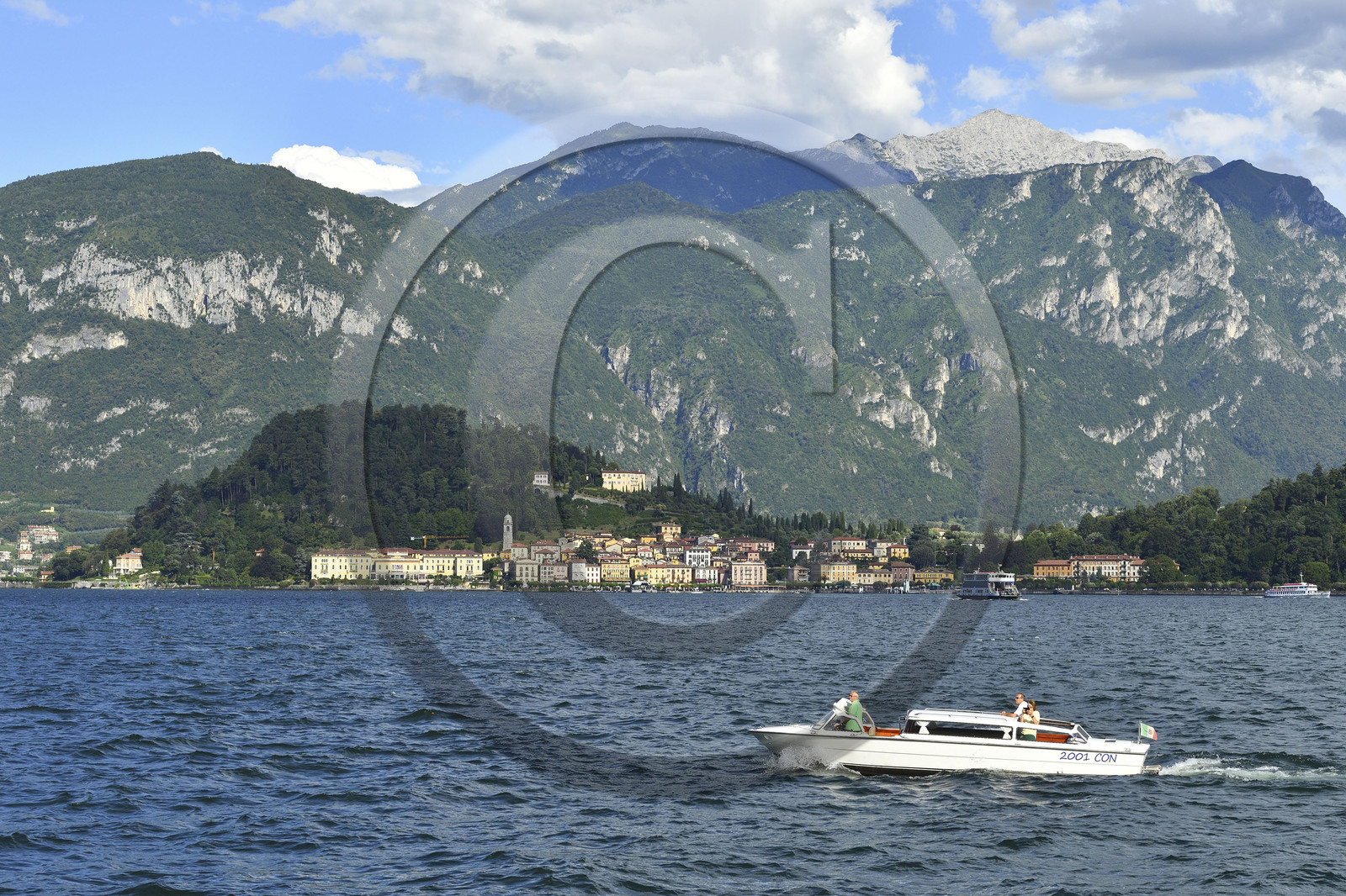 Italie lombardie lac come village bellagio