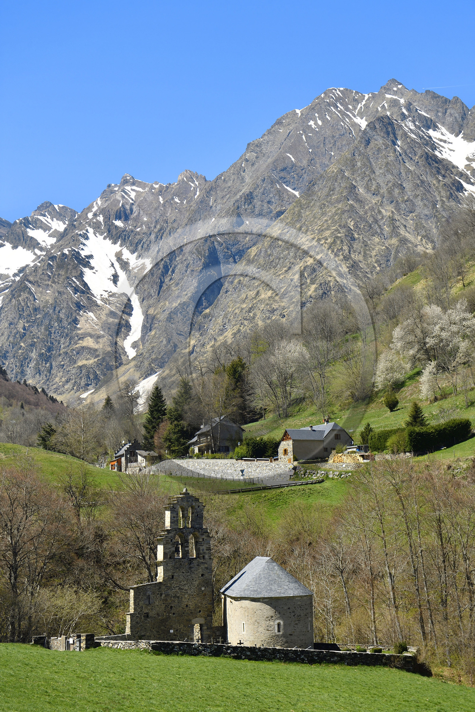 France hautes pyrenees aragnouet vallee neste aure