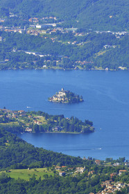 Italie piemont panorama sommet mont mottarone