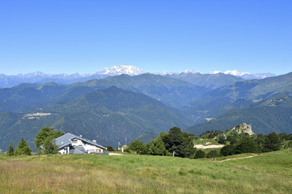 Italie piemont panorama sommet mont mottarone