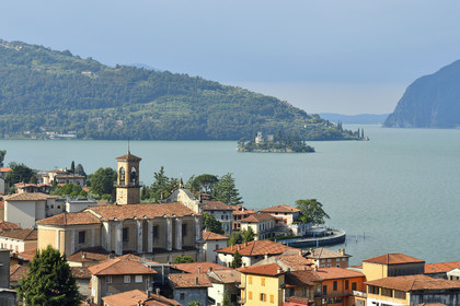 Italie lombardie lac iseo lago iseo
