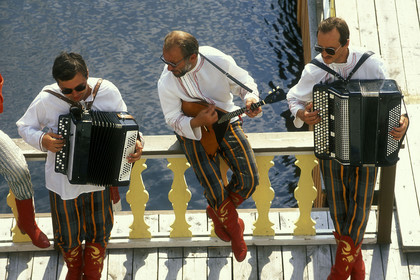 Musiciens d'un Groupe folklorique, Russie