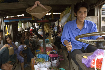 CAN THO. DELTA DU MÉKONG. VIETNAM