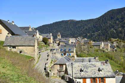 France hautes pyrenees canton arreau village
