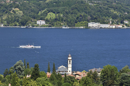 Italie lombardie lac come village bellagio
