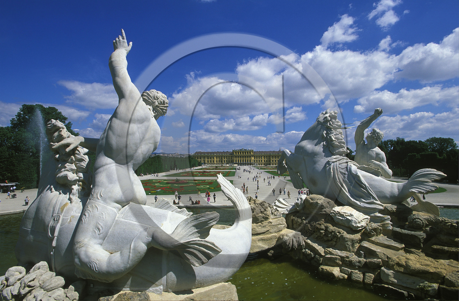AUTRICHE VIENNE.CHATEAU DE SCHONBRUNN