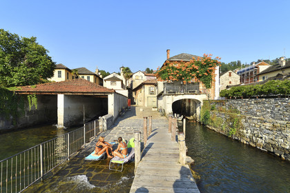 Italie piemont lac orta orta san