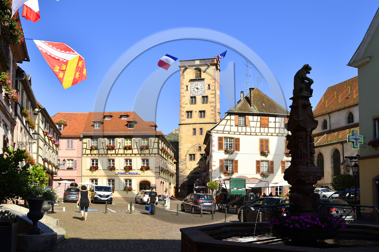 France,  Ribeauville