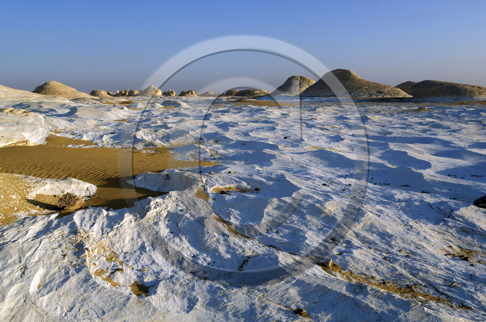 Egypte, désert blanc