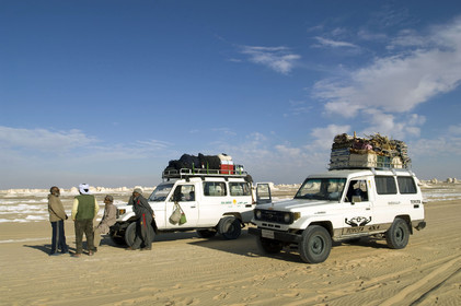 Egypte, désert blanc