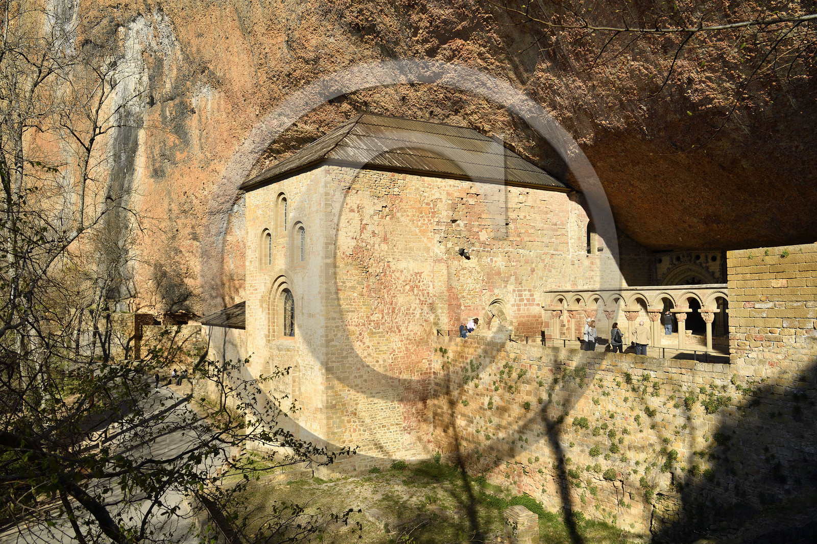 Espagne aragon jaca ermitage rupestre cloitre