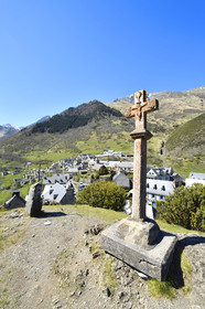 France hautes pyrenees canton arreau village