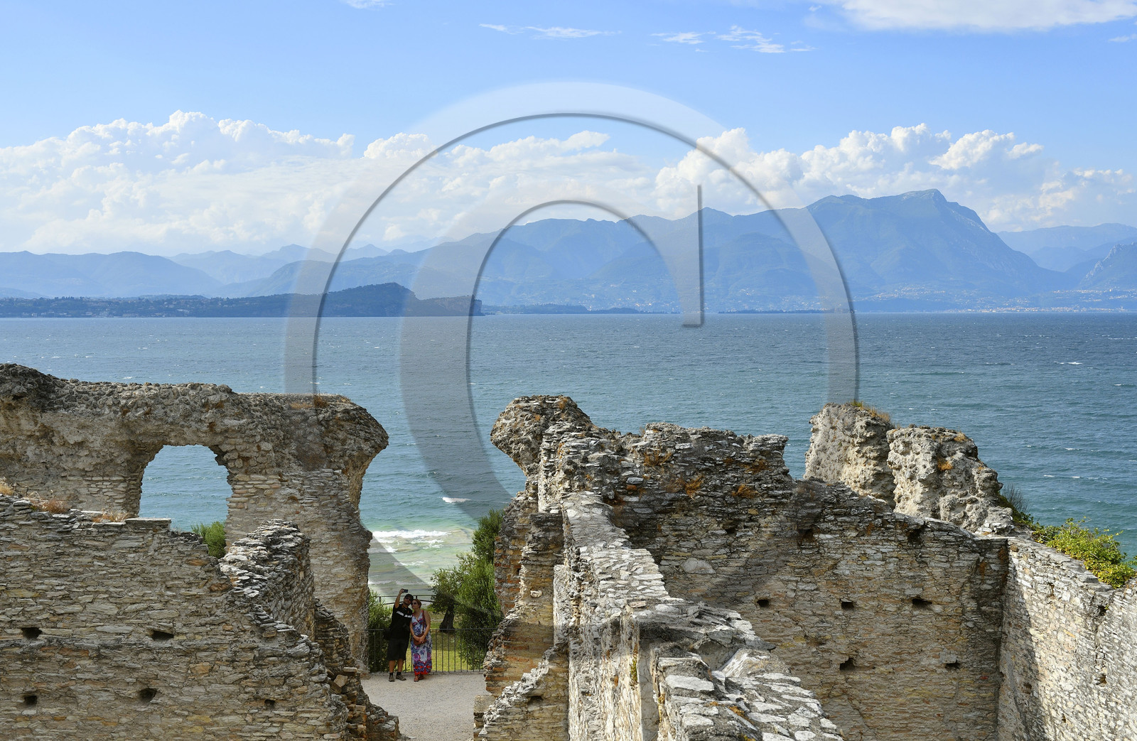 Italie lombardie lac garde sirmione grotte