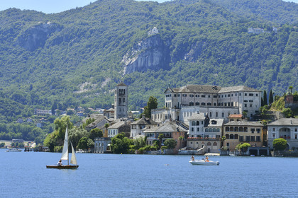 Italie piemont lac orta orta san