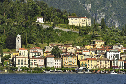 Italie lombardie lac come village bellagio