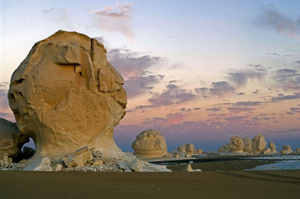 Egypte, désert blanc