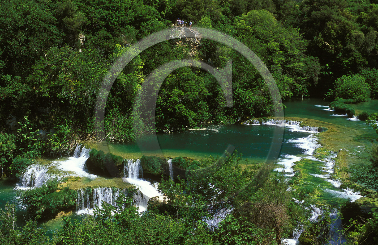 PARC NATIONAL DE KRKA. CROATIE