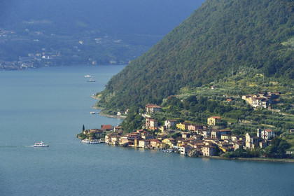 Italie lombardie lac iseo lago iseo
