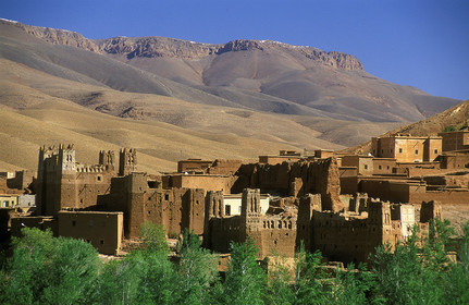 MAROC   VALLÉE DU DADES.KASBAH