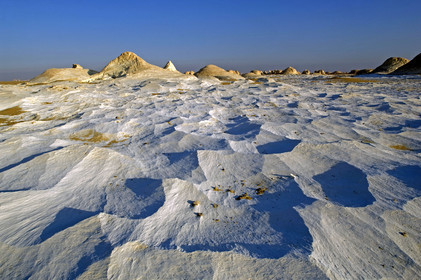 Egypte, désert blanc