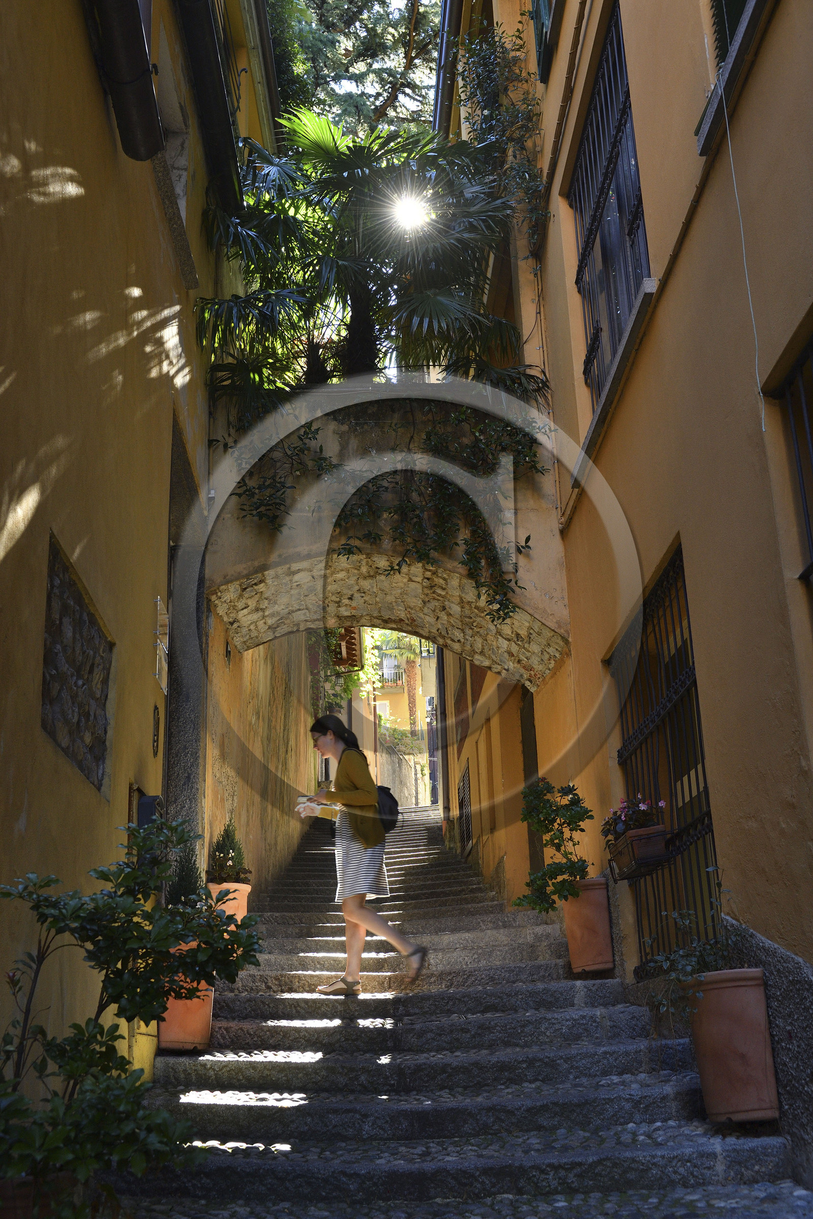 Italie lombardie lac come village bellagio