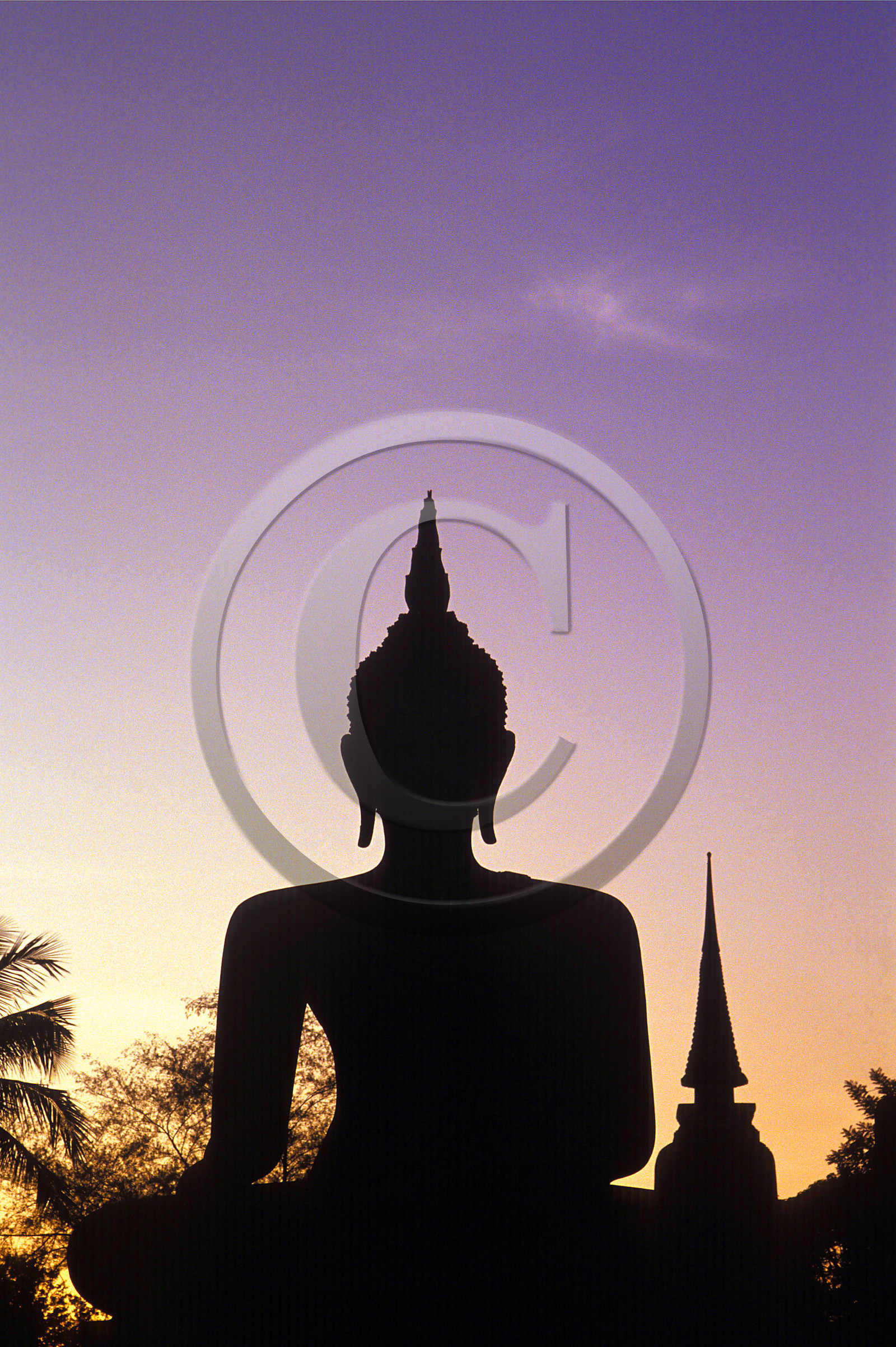 THAILANDE   SUKHOTHAI.TEMPLE DE WAT MAHATHAT