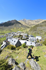 France hautes pyrenees canton arreau village