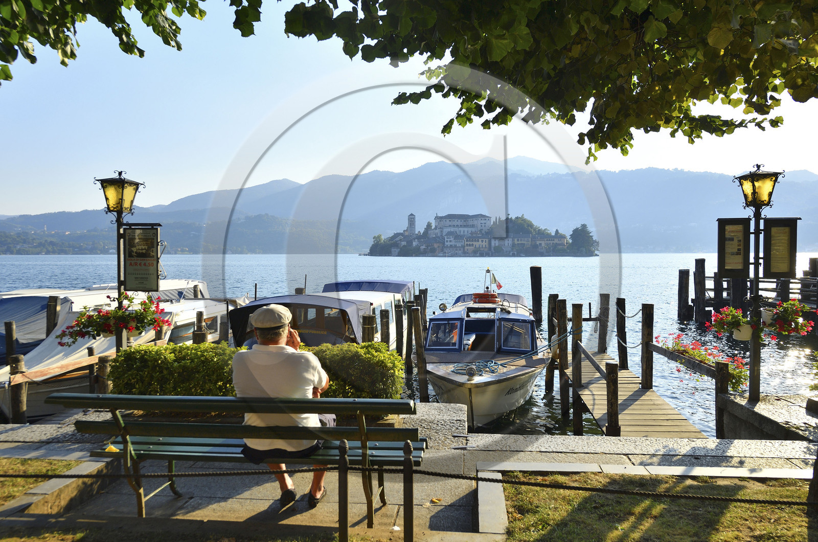 Italie piemont lac orta orta san